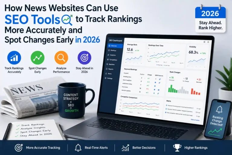 How News Websites Can Use SEO Tools to track rankings more accurately and spot changes early in 2026