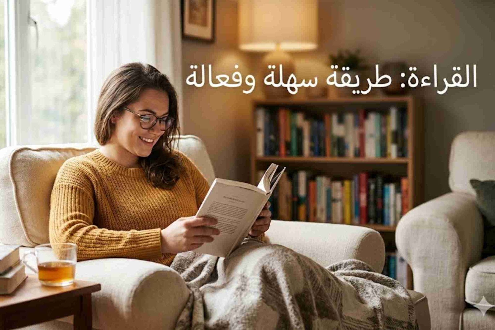 القراءة طريقة سهلة وفعالة